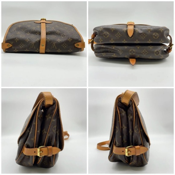 💎 GORGEOUS 💎Authentic Louis Vuitton crossbody SAUMUR pm - Picture 7 of 12